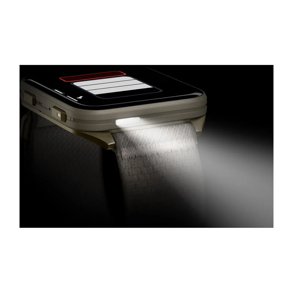 Смарт-часы Garmin Venu X1 Soft Gold Titanium with French Grey Nylon (010-02980-33) (UA)