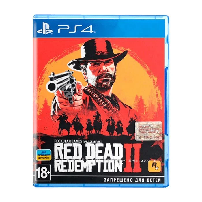 Гра Sony Red Dead Redemption 2, BD диск (5026555423052) (UA)