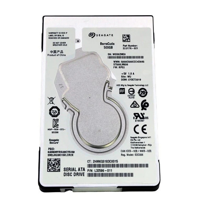 Жорсткий диск 2.5 SATA 500Gb Seagate Barracuda Pro 128MB 7200rpm (ST500LM036) (UA)