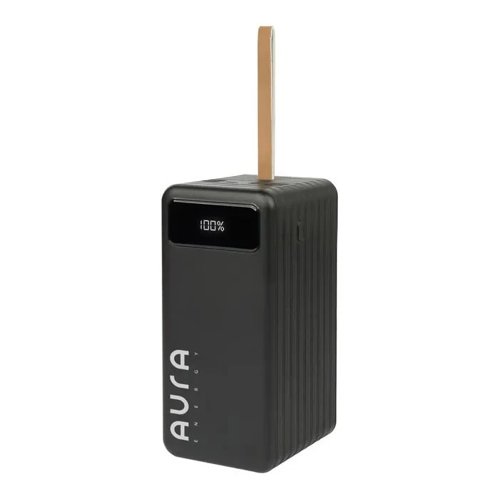 Мобильная батарея AURA NRG-P100 100000mAh 22.5W Black (PBANRG-P100B) (UA)