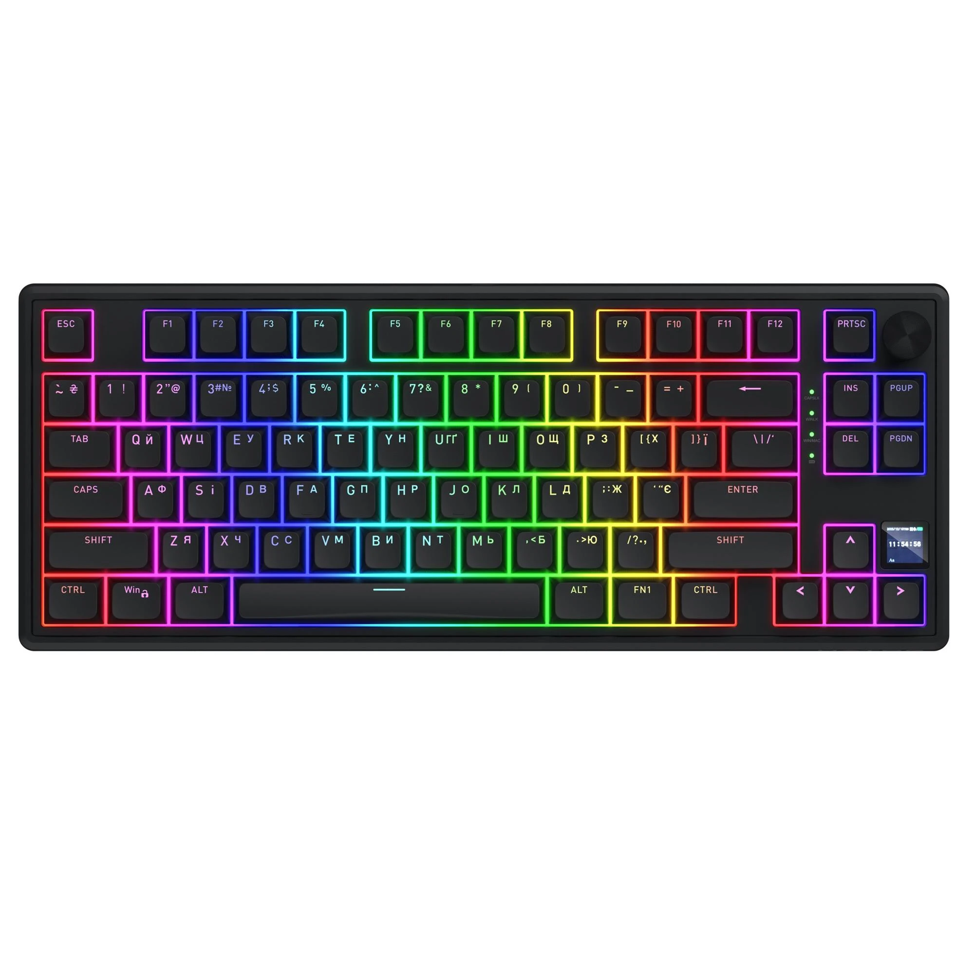 Клавіатура Hator Skyfall 80 Pro Wireless Black (HTK4181UA) (UA)