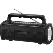 NEWVEW NV-9010 Solar Panel/BT/USB/TF/FM Black (NWVW-NV-9010-BK) (UA)