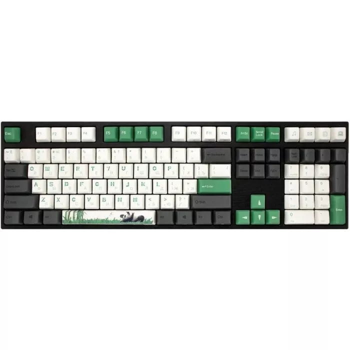 Клавіатура Varmilo APT108 Panda R2 C-TK Red Wireless White Led UA (A93A029D4A5A17A007) (UA)