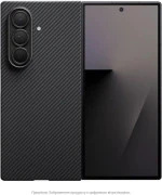 Чохол для смартфона Pitaka Ultra-Slim Case для Samsung Galaxy Z Fold 7 600D Чорний/Сірий [Twill] (FBFOLD7)