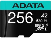 ADATA 256 GB microSDXC UHS-I U3 Premier Pro + SD-adapter (AUSDX256GUI3V30SA2-RA1) (UA)