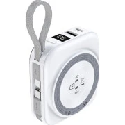 Choetech 10000mAh White Silver (B697C-WHSL) (UA)