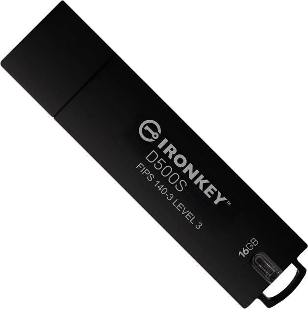 Флеш пам `ять Kingston 16 GB IronKey D500S USB 3.2 (IKD500S/16GB) (UA)