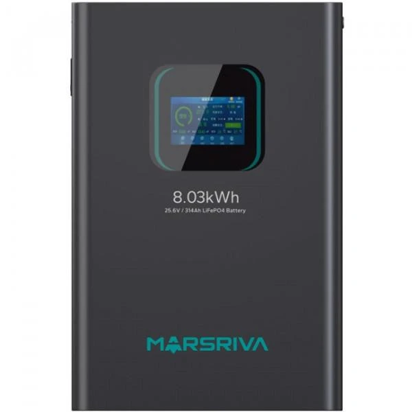Акумуляторна батарея Marsriva LiFePO4 25.6V 314Ah (MR-LBP24-314-WMT) (UA)