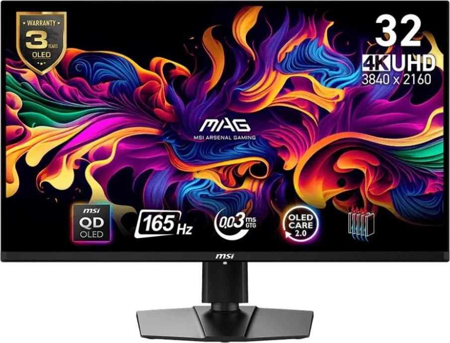 Монитор MSI MAG 321UP QD-OLED (9S6-3DD29A-076) (UA)