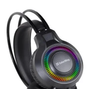 Навушники з мікрофоном ColorWay GlowCore RGB Black (CW-HPG02BK) (UA)