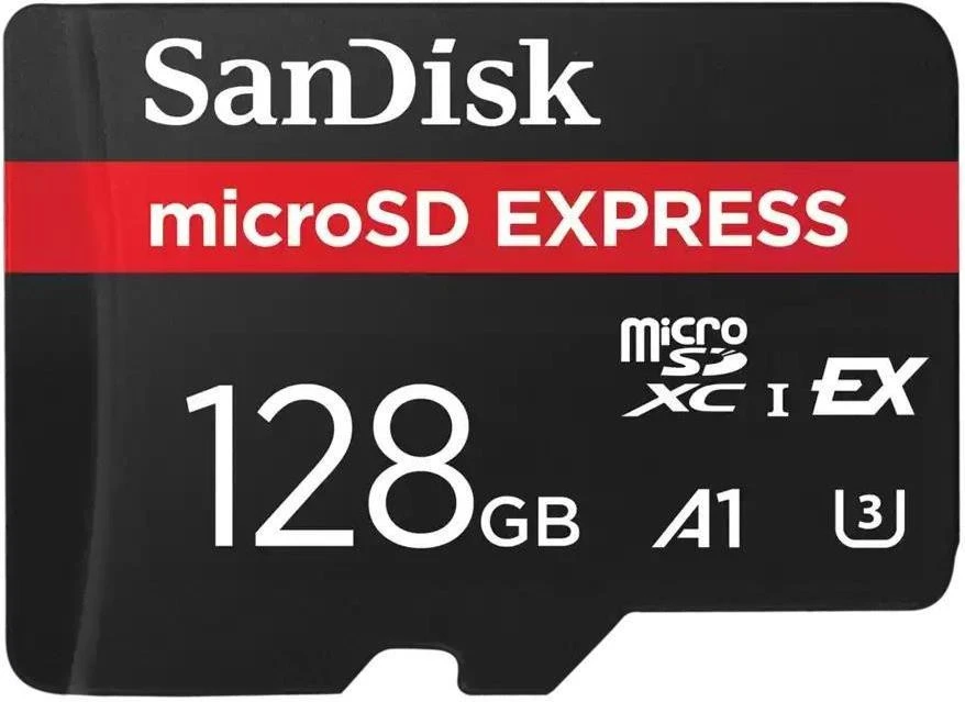Карта памяти SanDisk 128 GB microSDXC Express (SDSQXFN-128G-GN4NN) (UA)