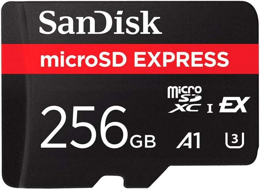 Карта памяти SanDisk 256 GB microSDXC Express Memory Card (SDSQXFN-256G-GN4NN) (UA)