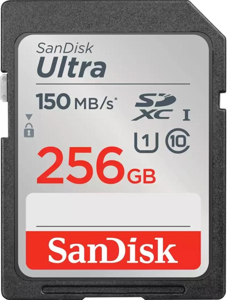 Карта пам'яті SanDisk 256 GB SDXC UHS-I Ultra (SDSDUNC-256G-GN6IN) (UA)