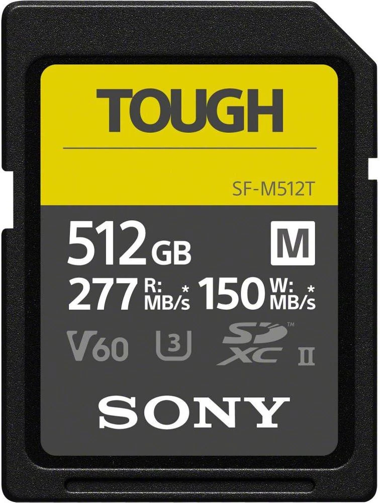 Карта пам'яті Sony 512 GB SDXC SF-M Series Tough (SFM512T.SYM) (UA)