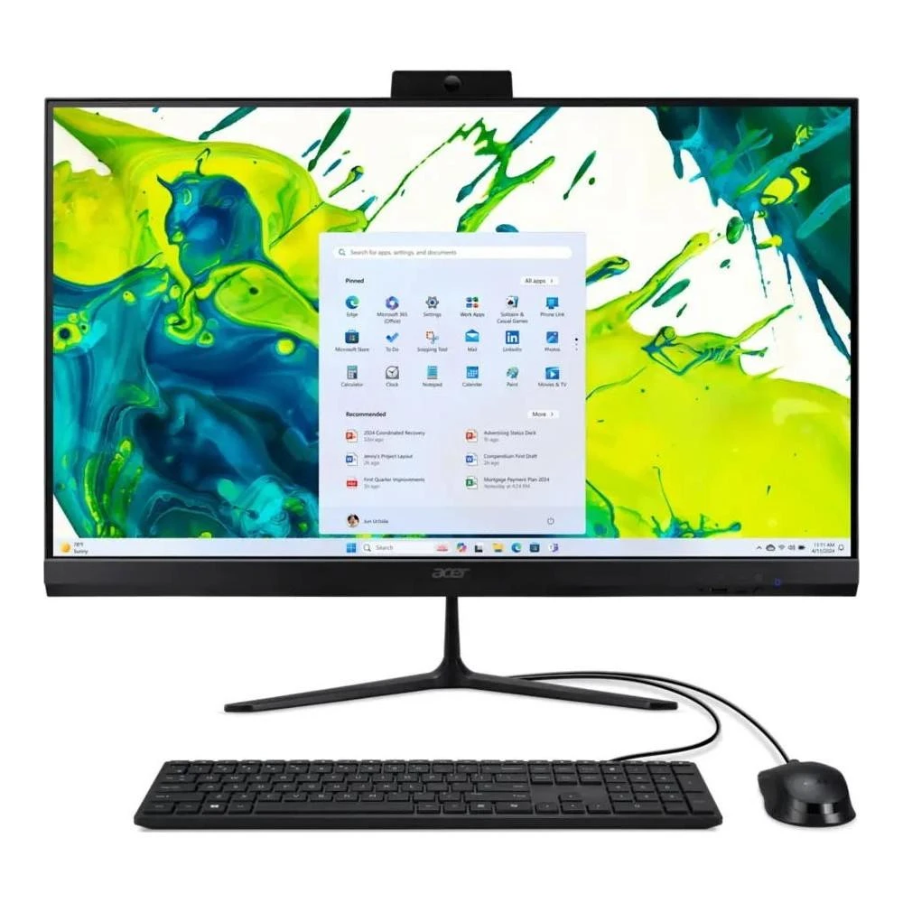 Компьютер Acer Aspire C24-2G Black (DQ.BRRME.002) (UA)