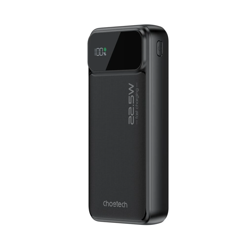 Мобильная батарея Choetech B729 20000mAh 22.5W Black (B729-ACBK) (UA)