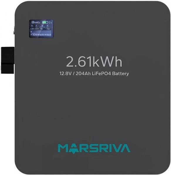 Акумуляторна батарея Marsriva LiFePO4 12.8V 204Ah (MR-LFP12-200-WMD) (UA)