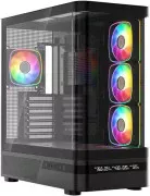 Modecom VOLCANO AQ200 ARGB MIDI BLACK (MC-A-AQ200-4FA-B) (UA)