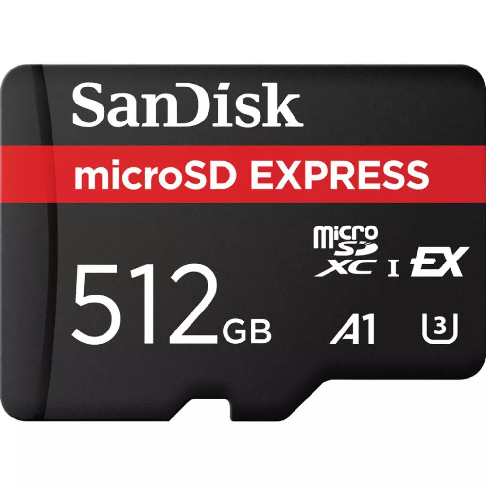 Карта памяти SanDisk 512 GB microSDXC Express (SDSQXFN-512G-GN4NN) (UA)