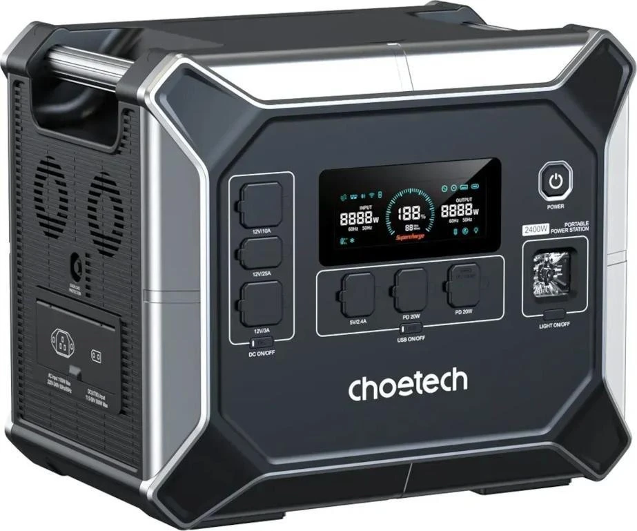Зарядная станция Choetech BS067 (BS067-EU-BKSL) (UA)