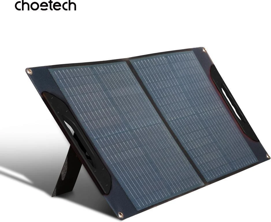 Зарядний пристрій на сонячній батареї Choetech Travel Solar Panel 120W (SC071) (UA)
