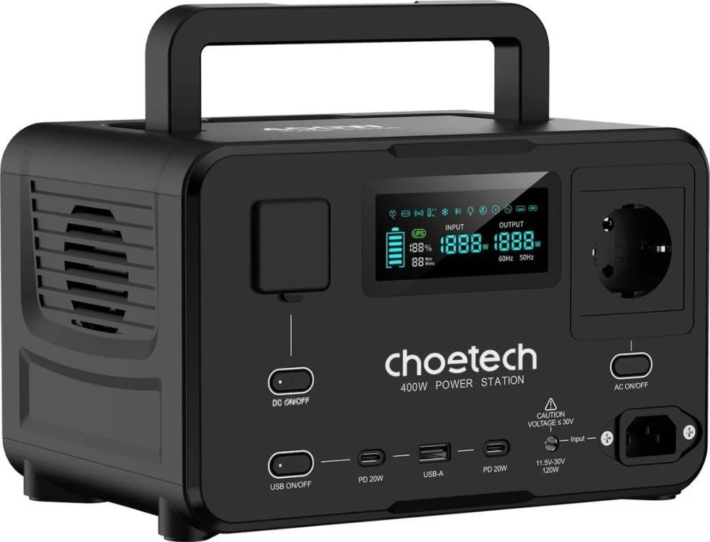 Зарядная станция Choetech BS007 (BS007-EU-BK) (UA)