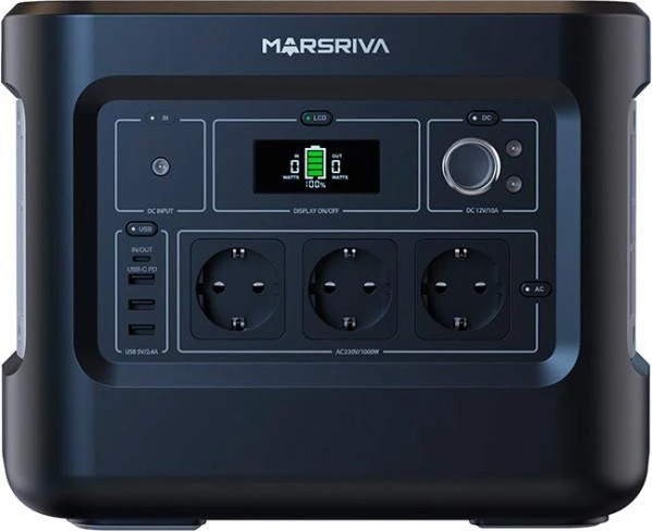 Зарядна станція Marsriva MP10 Black (MP10V2_MARSRIVA) (UA)