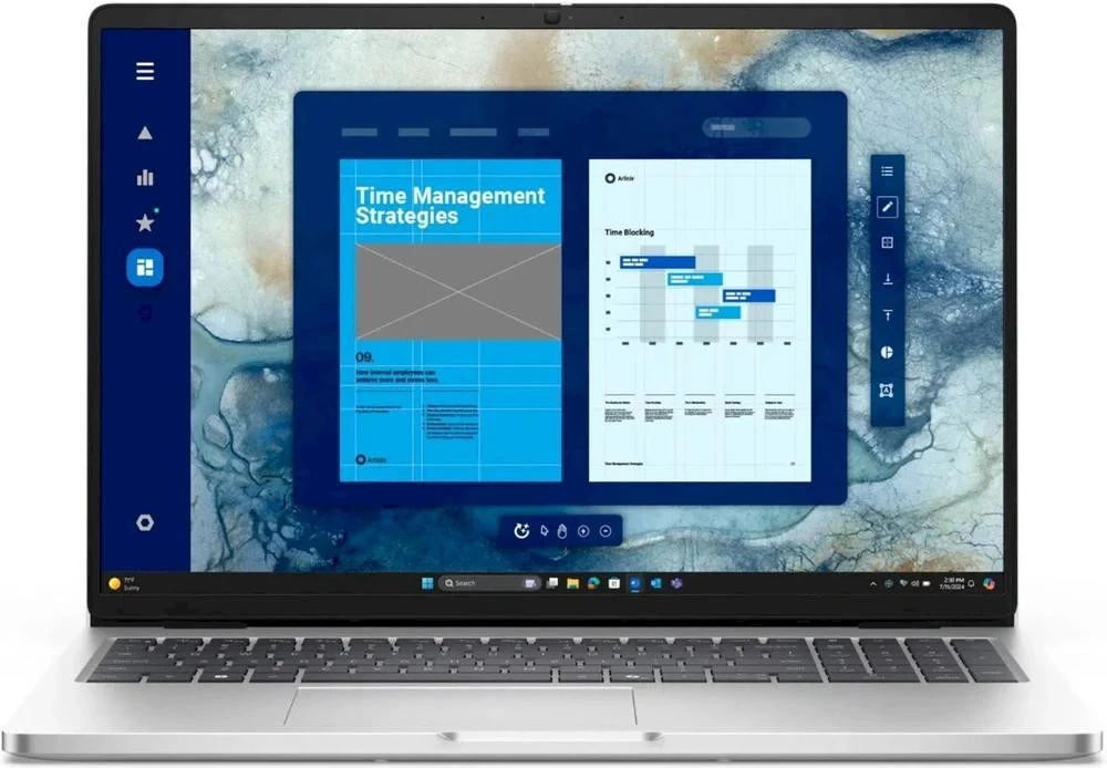 Ноутбук Dell Pro 16 PC16250 Platinum (K2YXT)