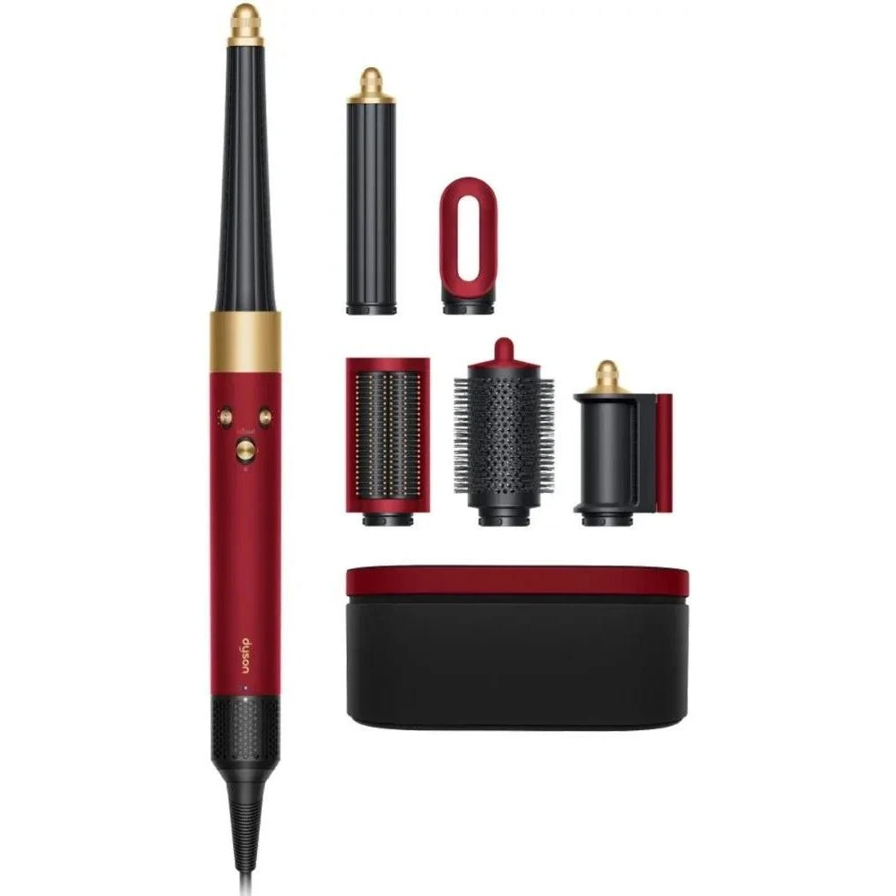 Dyson Airwrap i.d. HS08 Multi-Styler and Dryer Straight to Wavy - Red Velvet/Gold (596926-01) EU