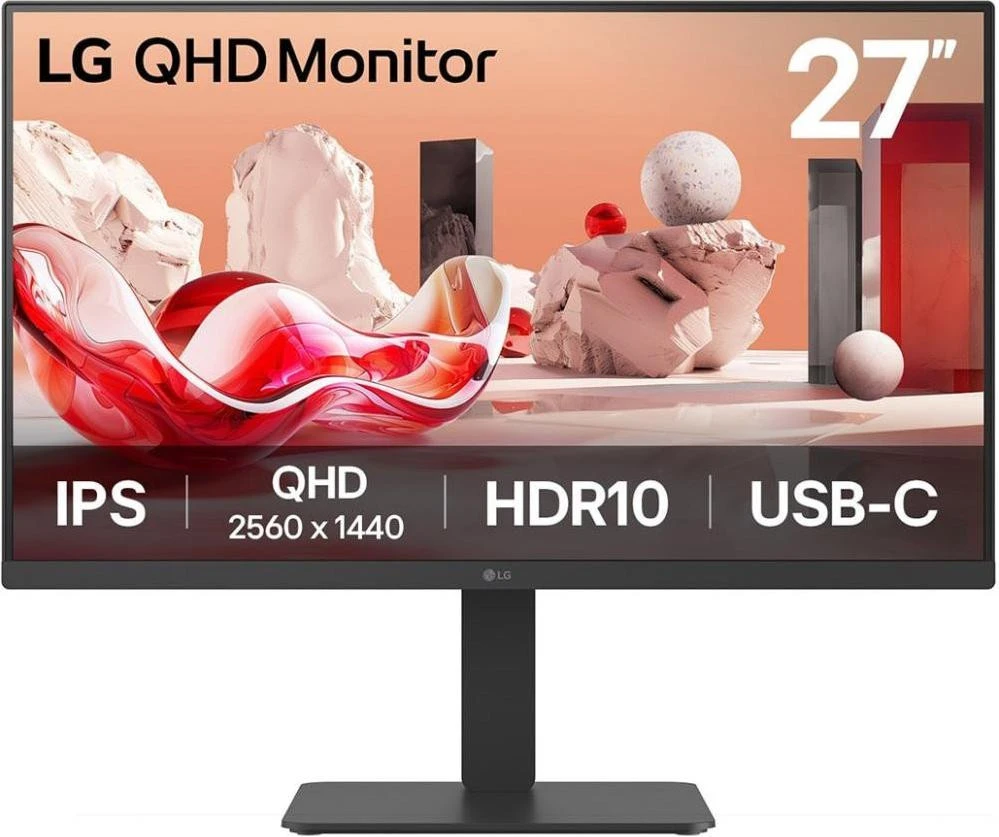 Монітор LG 27BA65QB-B (UA)
