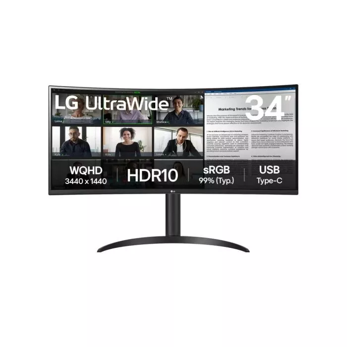 Монитор LG 34WR55QK-B (UA)