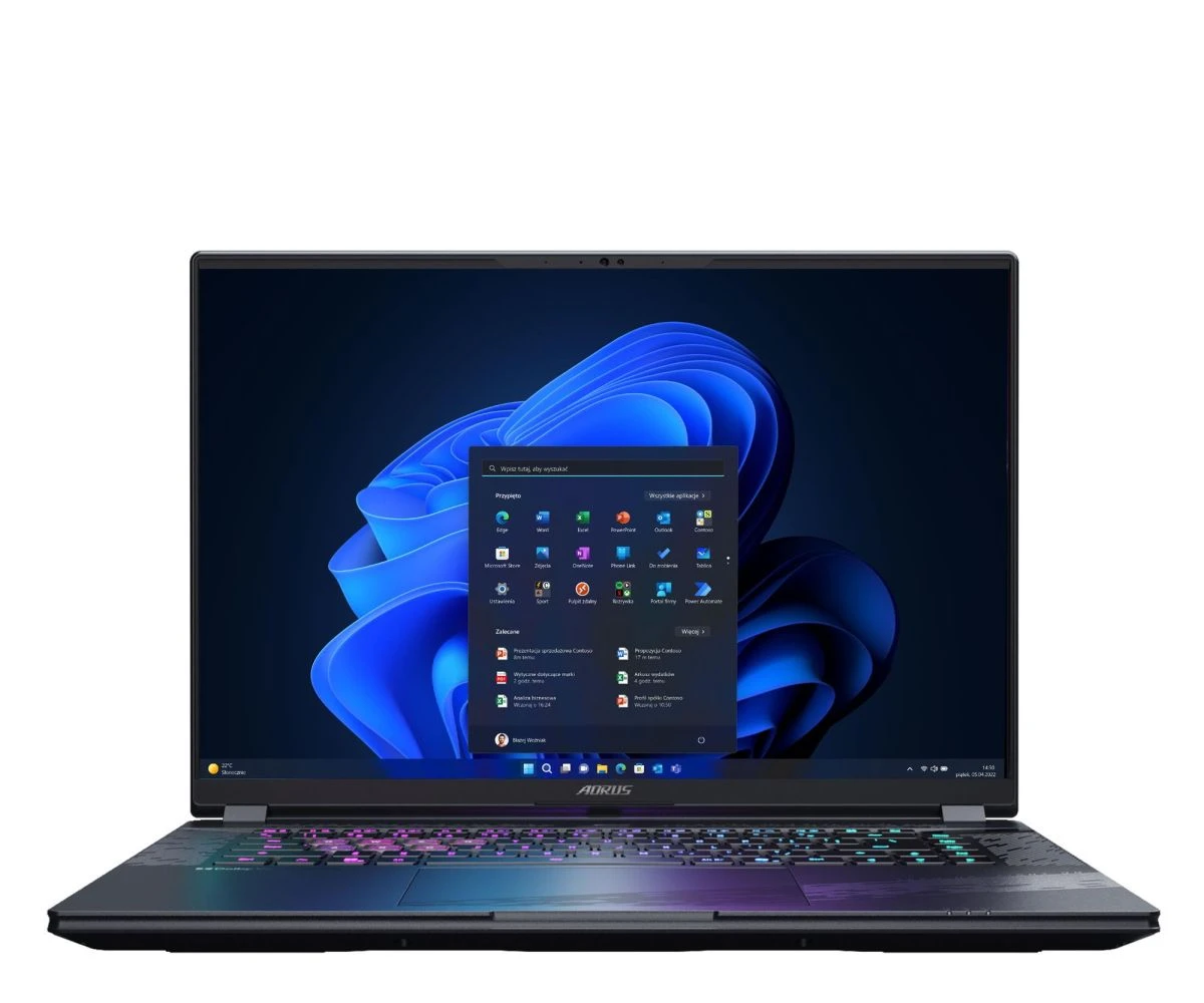 Ноутбук Gigabyte AORUS ELITE 16 Ultra 9 275HX/64GB/1TB+512/W11 RTX5070 165Hz (BWHC3EEC64SH)
