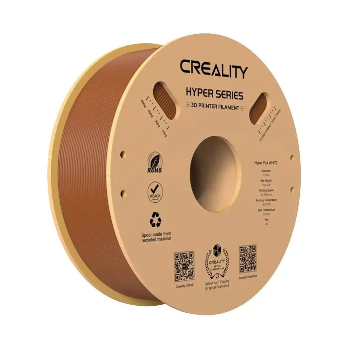 Пластик для 3D-принтера Creality PLA Hyper 1кг, 1.75мм, коричневий (3301010382) (UA)