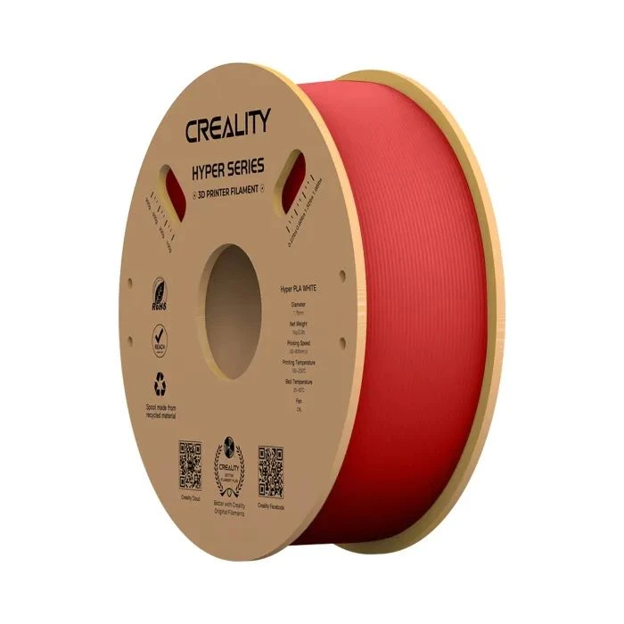 Пластик для 3D-принтера Creality PLA Hyper 1кг, 1.75мм, red (3301010342) (UA)