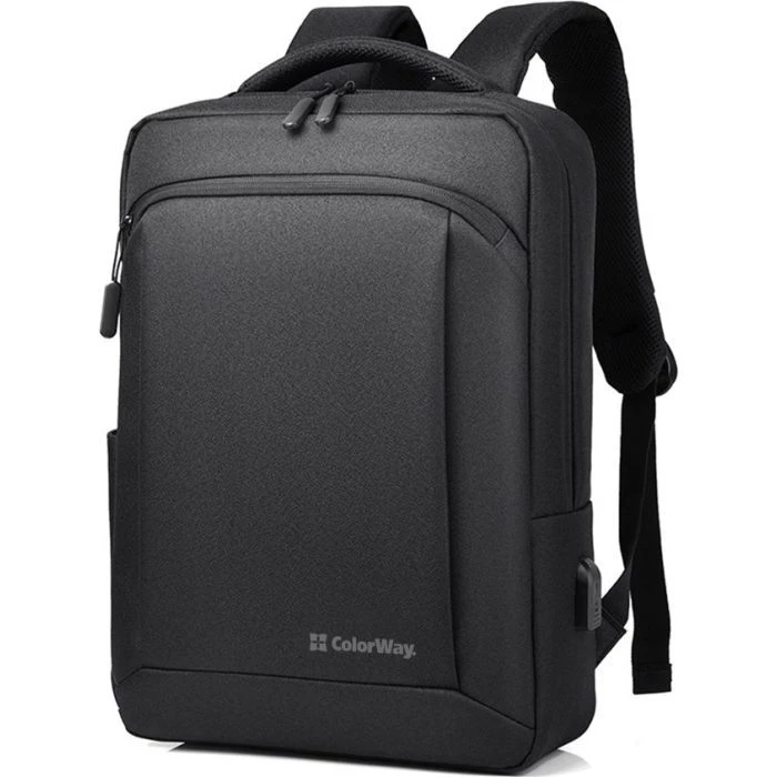 Рюкзак для ноутбука ColorWay Practical 17.3 Black (CW-BPP173-BK) (UA)