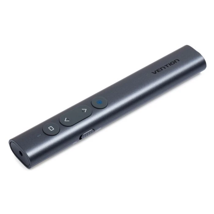 Презентер Vention PowerPoint Clicker with Red Laser Pointer Gray (KQIH0) (UA)