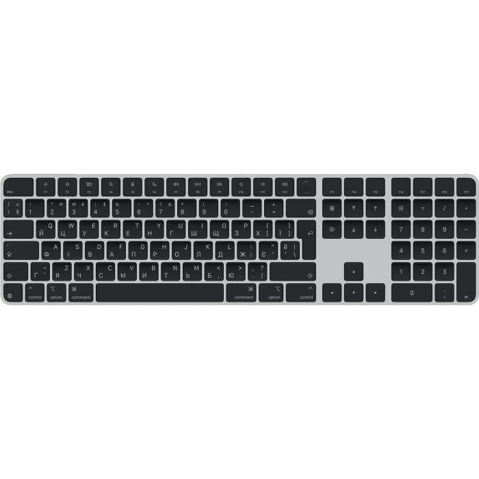 Клавиатура Apple Magic Keyboard with Touch ID Bluetooth/USB UA Black (MXK83UA/A) (UA)