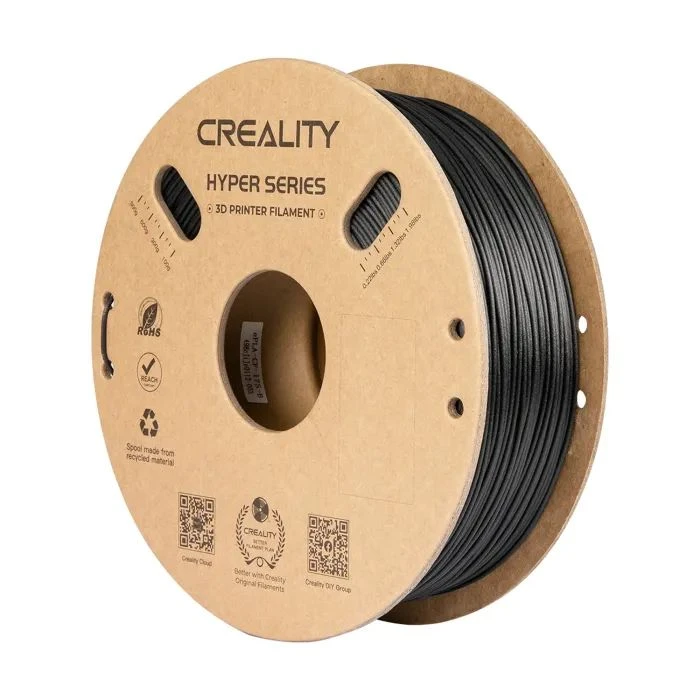 Пластик для 3D-принтера Creality PLA-CF 1кг, 1.75мм, black (3301060015) (UA)