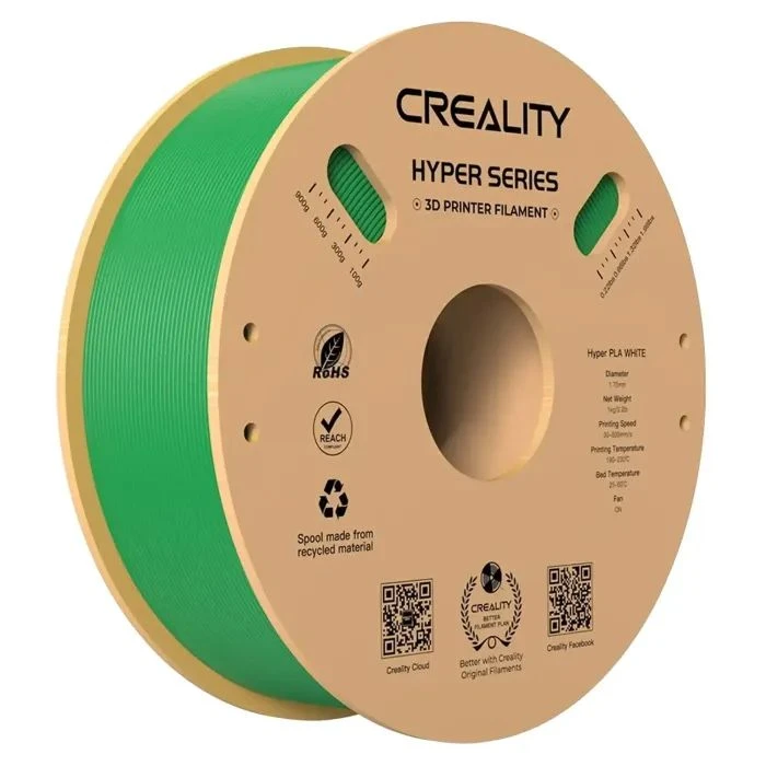 Пластик для 3D-принтера Creality PLA Hyper 1кг, 1.75мм, green (3301010380) (UA)
