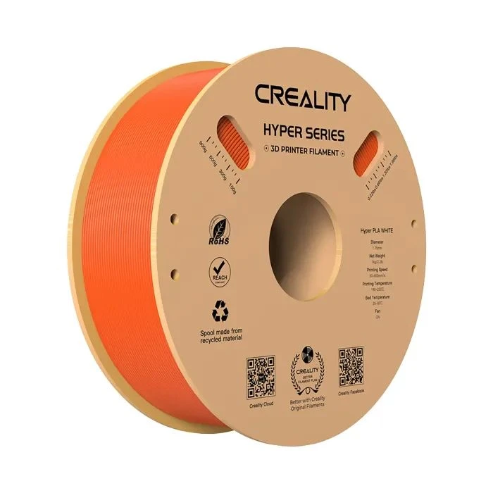 Пластик для 3D-принтера Creality PLA Hyper 1кг, 1.75мм, orange (3301010381) (UA)