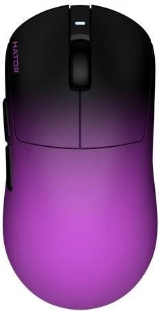 Мышь HATOR Quasar 3 ULTIMA 8K Wireless black/violet (HTM760) (UA)