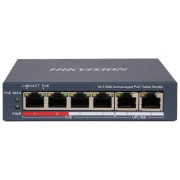 Комутатор Hikvision DS-3E0106P-E/M(B) POE (UA)