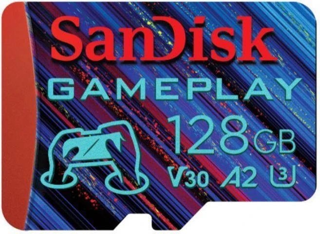 Карта пам'яті SanDisk 128 GB microSDXC GamePlay (SDSQXAA-128G-GN6XN) (UA)