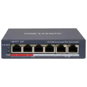 Коммутатор Hikvision DS-3E0106P-E/M(B) POE (UA)