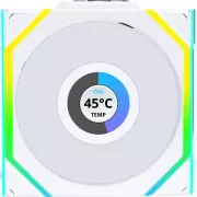 Вентилятор Lian Li Uni Fan SL Wireless LCD 120 White (G99.12SLLCD1W1W.00) (UA)