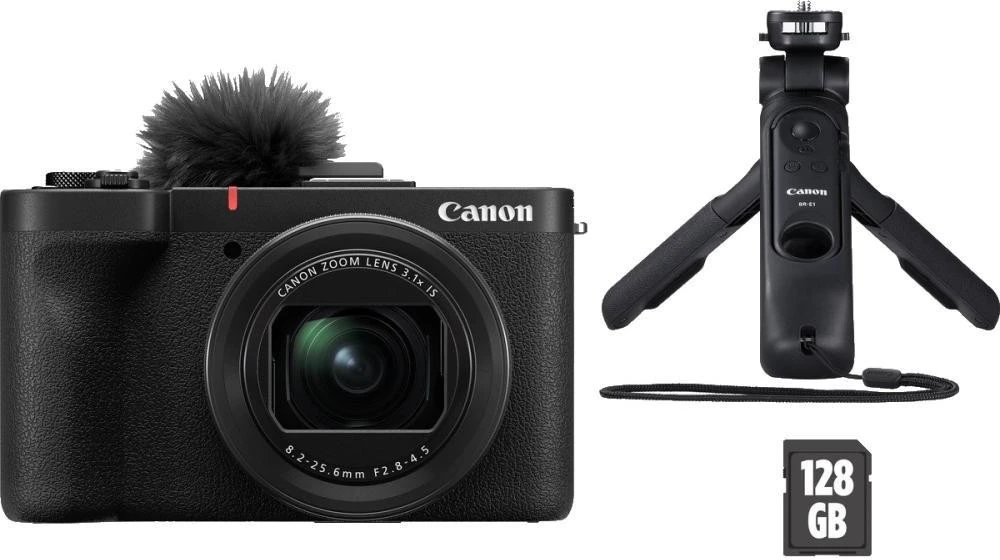 Фотоаппарат Canon PowerShot V1 Premium Vlogger Kit Black (6390C006) (UA)