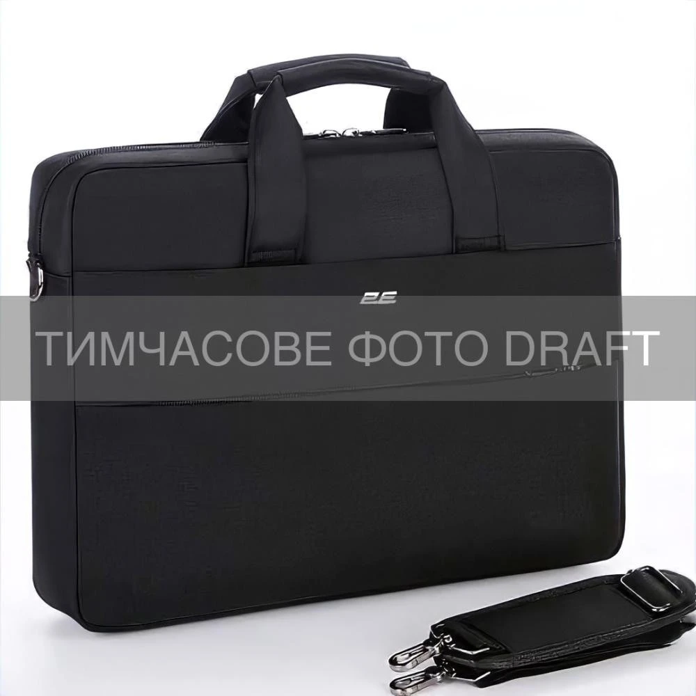 сумка для ноутбука 2E Slim Keeper Plus 15.6/16, чорний (2E-CBT2396BK) (UA)