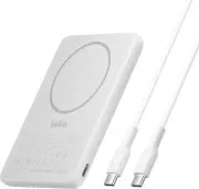 Belkin BoostCharge Slim Magnetic 5000mAh 15W White (BPD010HQWH) (UA)