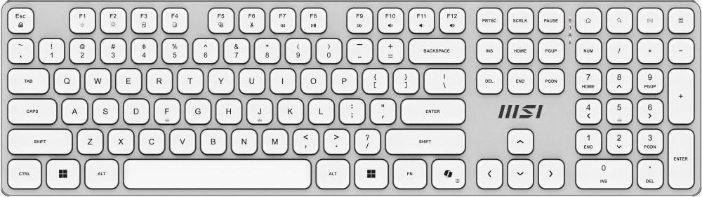 Комплект MSI Forge K210 Combo White (S11-43UA305-Y92) (UA)