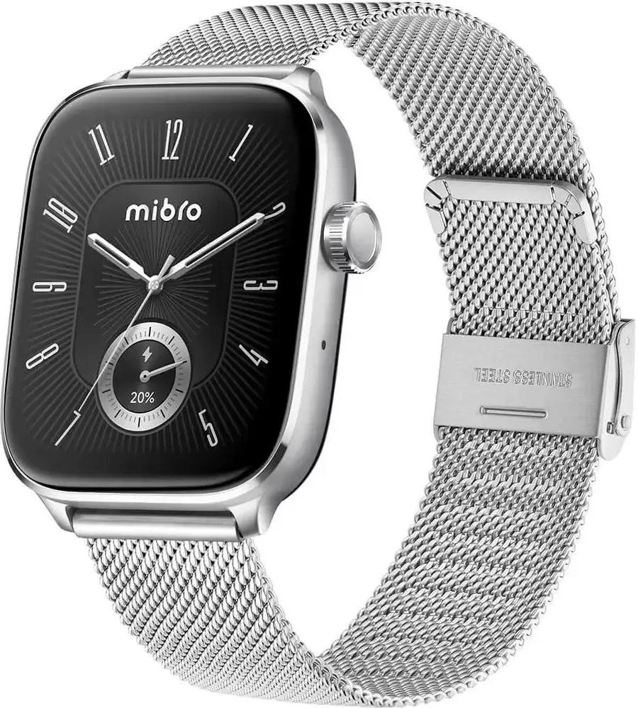 Смарт-часы Mibro Fit 44mm Silver (XPAW027S) (UA)